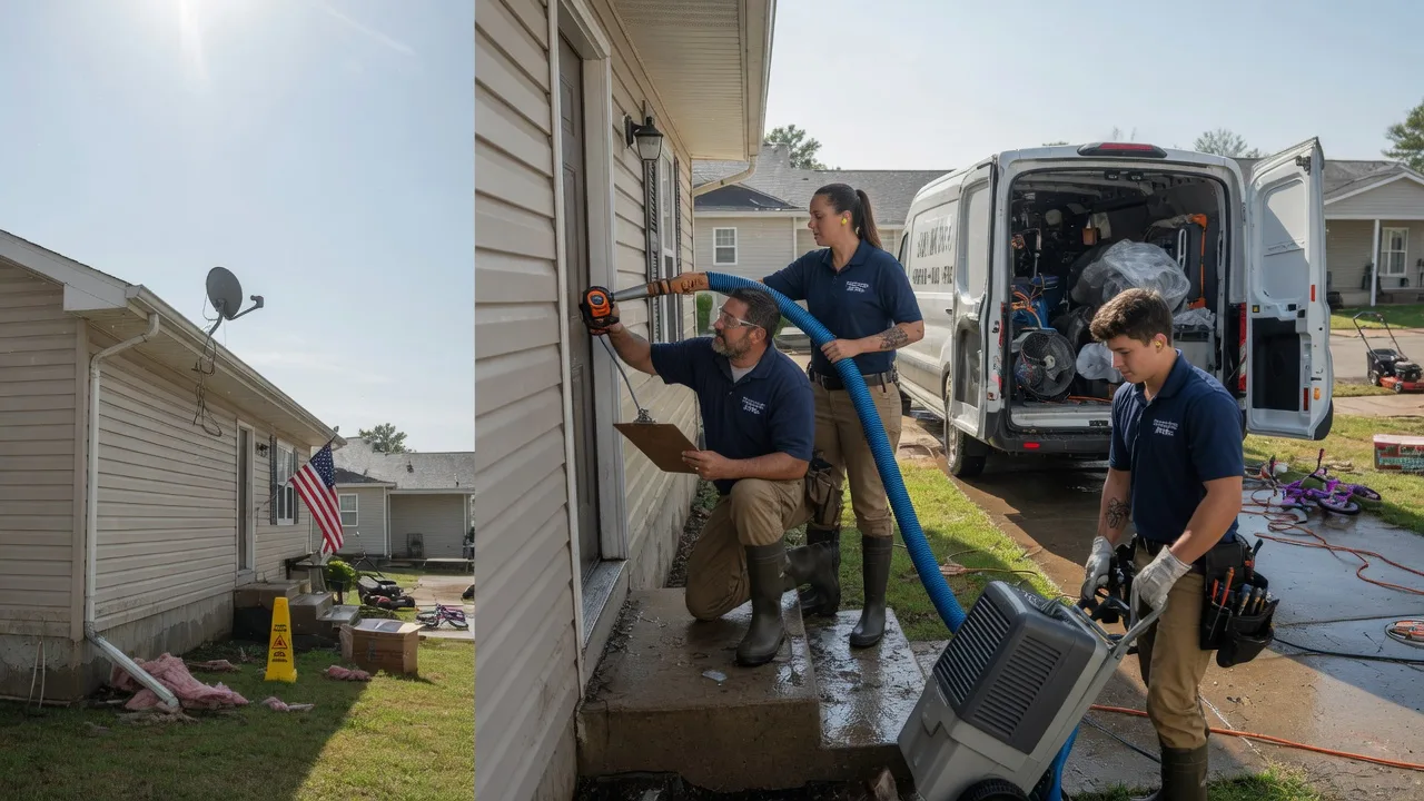 Ceiling Water Damage Restoration in Hersey, MI near me